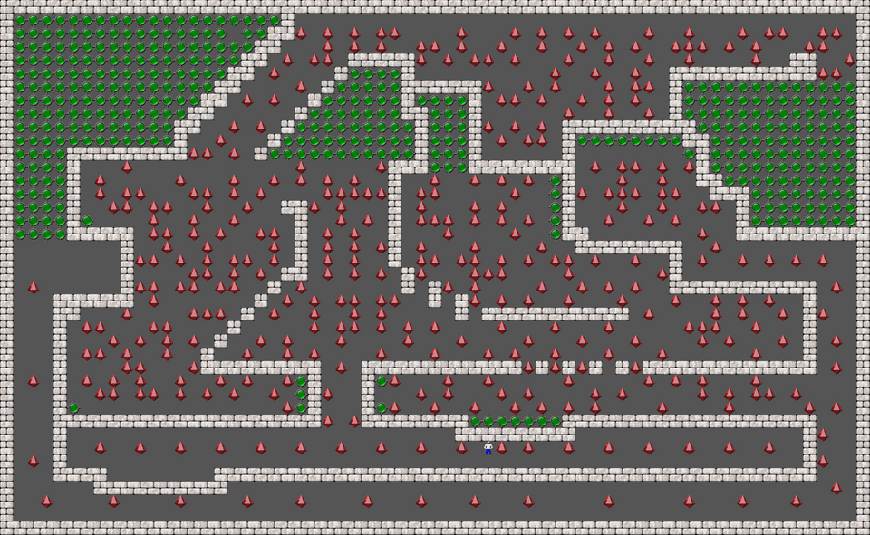 Sokoban Many Boxes level 4